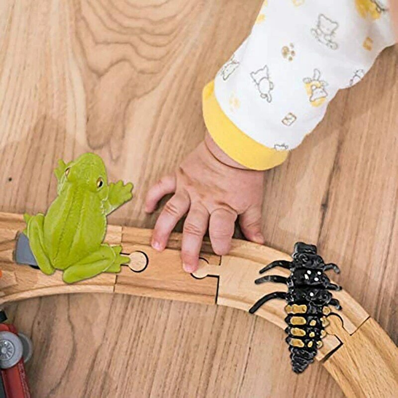 3 Sätze Kunststoff Lebenszyklus Spielzeug Marienkäfer wachsen Kit Frosch Lebenszyklus Schmetterling Lebenszyklus Kit Bug Leben Spielzeug