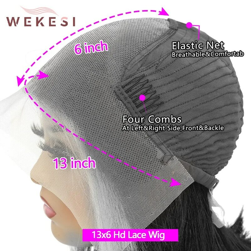 Direto do laço do cabelo humano peruca frontal, HD peruca transparente do laço, 13x6, 26 Polegada, na venda, Liquidação