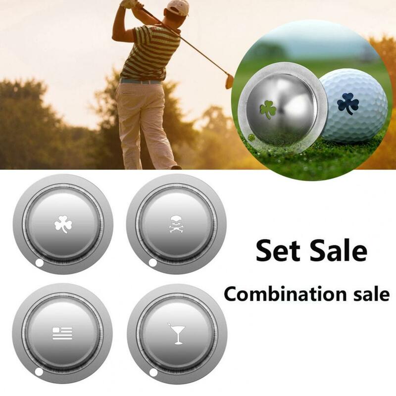 Golf Line Marker Anti-Rost Golf Scribe Metall markierung wieder verwendbare Golfball Line Drawing Marker
