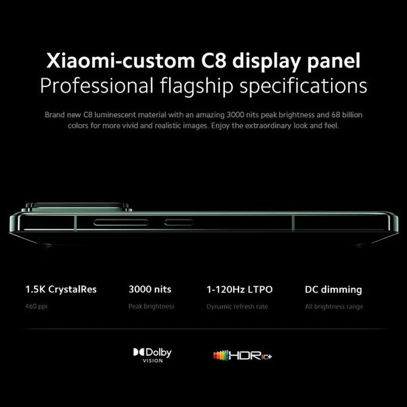 Xiaomi-14スマートフォン,グローバルバージョン,snapdragon 8 gen 3,leicaカメラ,50MP amoled,6.36インチ,12GB RAM, 256GB ROM,ボール512GB