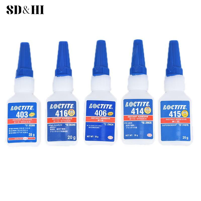 20g Loctite 401 403 406 414 415 416 502 Instant Adhesive Bottle Stronger Super Glue Multi-Purpose