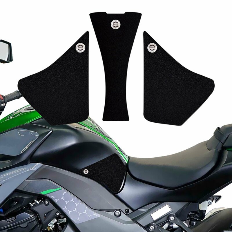 Motorcycle Fuel Tank Traction Pad Rubber Side Gas Knee Grip Protector Decal Stickers for KAWASAKI Z1000 2015-2021