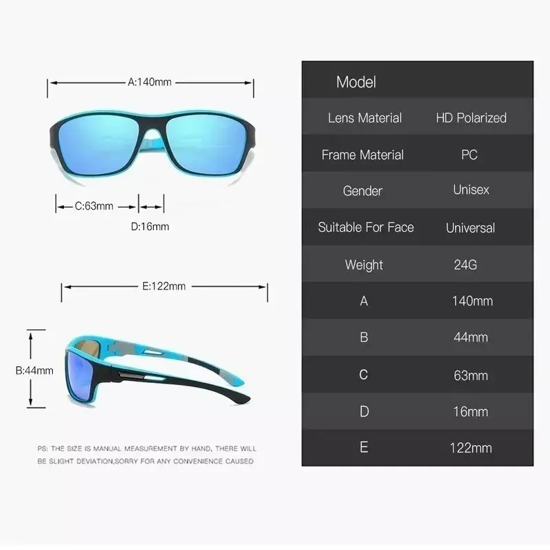 Kacamata Shimano asli pria dan wanita, lensa mata olahraga terpolarisasi HD untuk luar ruangan dengan kacamata