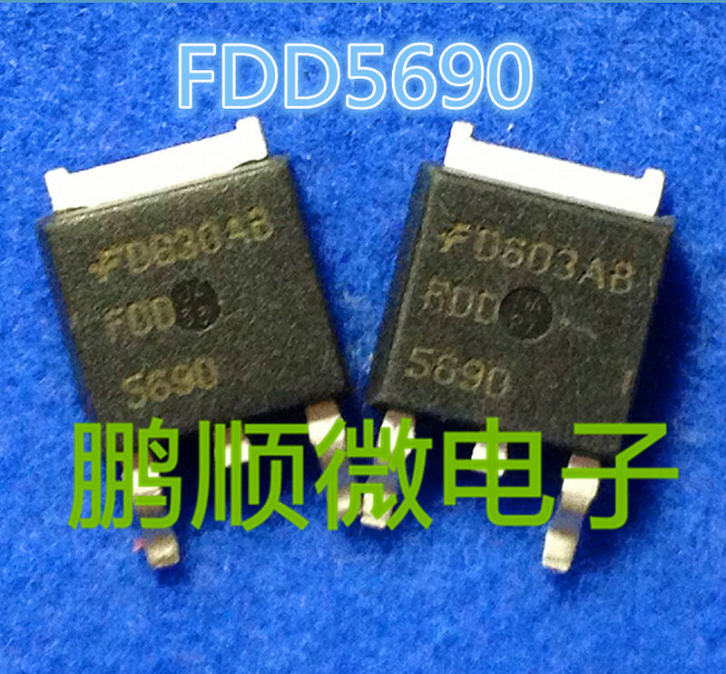20 Buah Transistor FDD5690 FDD 5690 TO-252/MOS Baru Asli