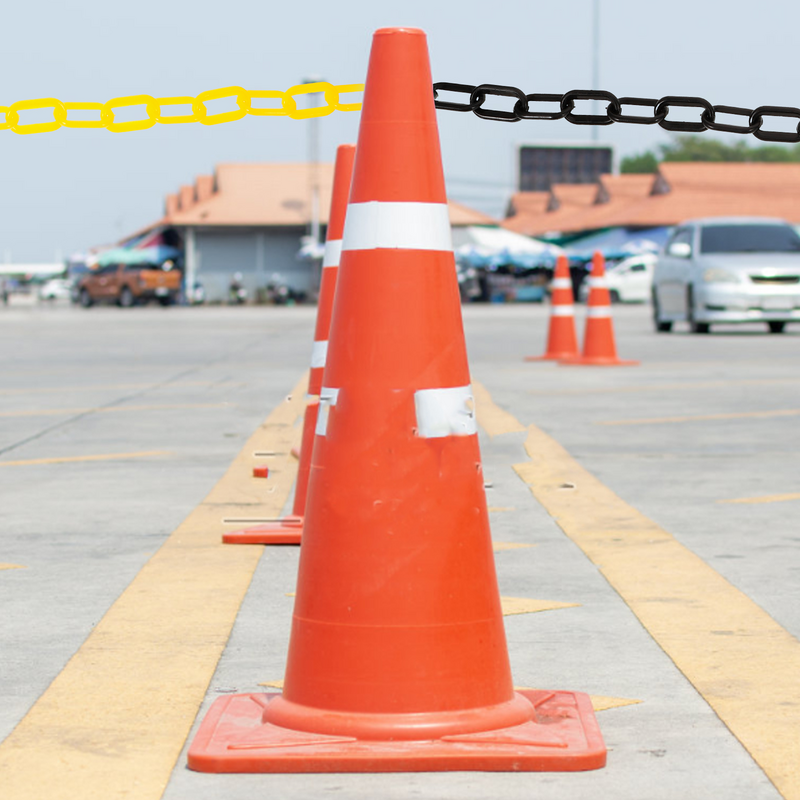 Schutz kette Kunststoff Parkplatz Barriere Sicherheits glied Zaun Sicherheit Crowd Control