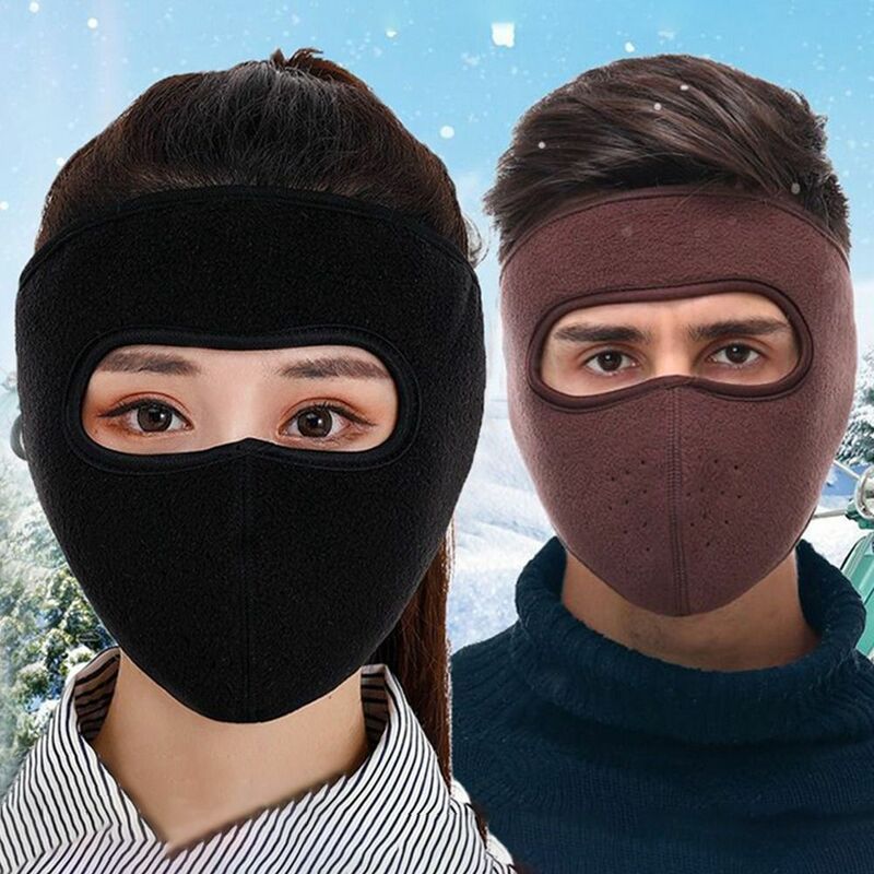 Wind dichte warme Maske Mode Fleece Winter warmer Gesichts schutz kälte sichere Ohren schützer Outdoor-Radfahren