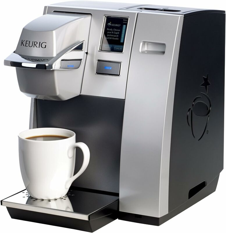 Keurig K155 Office Pro pojedyncza filiżanka komercyjny K-Cup Pod kawą, srebrny