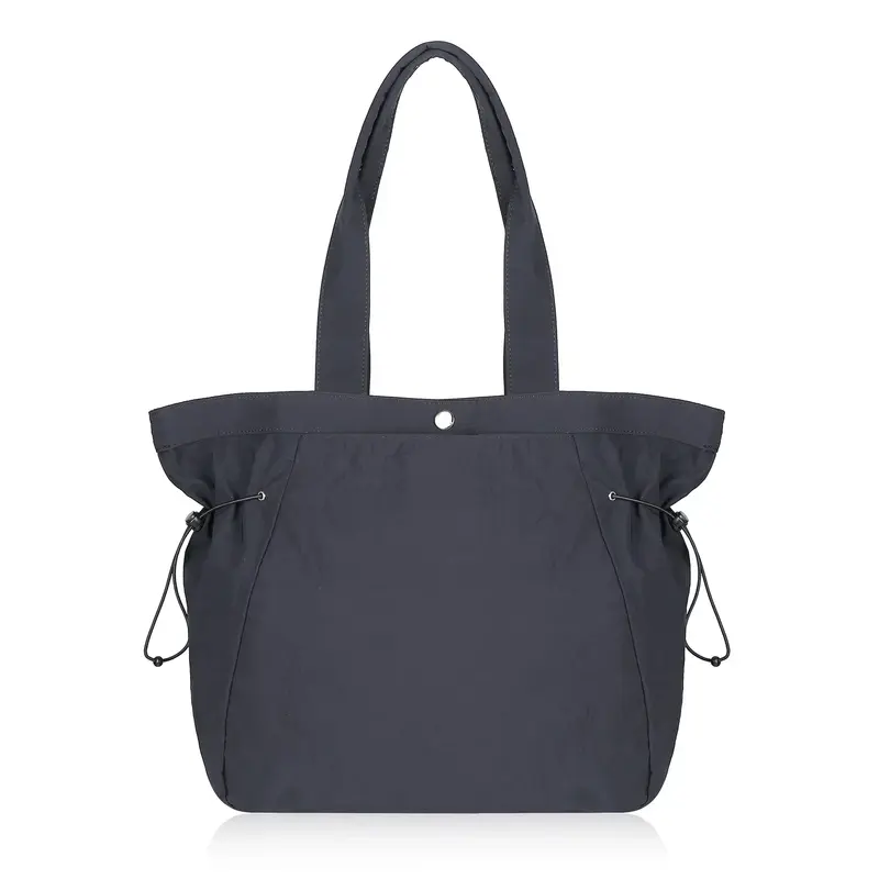 women Tote Bag 18L Yoga Sports Casual Shoulder Bag Shopper Bag Large Capacity Waterproof Handbag Metal Logo