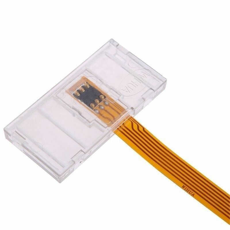 1PC Universal-SIM-Karten adapter Konverter 15.3 × 5,8 cm SIM-Karten adapter Karten öffnungs gerät