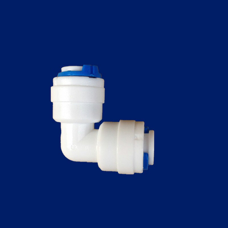 Tubo purificador de agua, accesorio de montaje rápido para acuario, Conector de acoplamiento de tubería de plástico RO, 1/4 ", 3/8", BSP a 6,35mm, 9,52mm