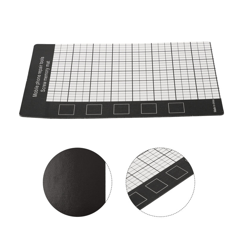 마그네틱 패드 작업 메모리 차트 패드, 휴대폰 수리 도구, 마그네틱 나사 매트, 수공구 세트, 145 × 90mm, 1 개