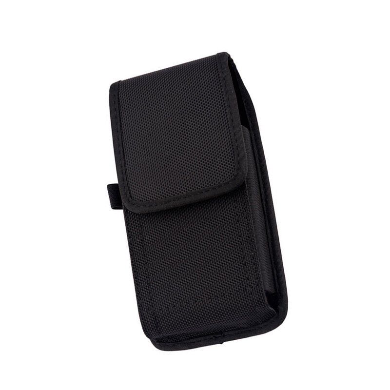 Tas pinggang kantong ponsel profesional, sarung pelindung penutup penggunaan luar ruangan warna Solid, pemegang sabuk ponsel