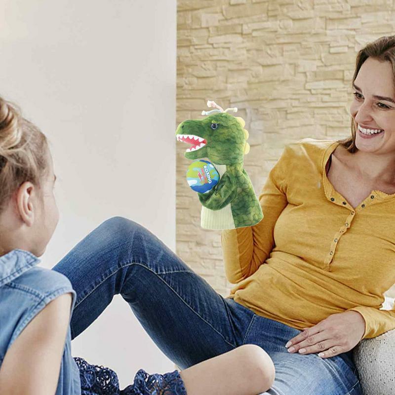 Pacynka zwierzęta realistyczne kreatywne dla dzieci interaktywne zabawki pacynka wielofunkcyjne pluszowe zabawki pacynka nie blakną