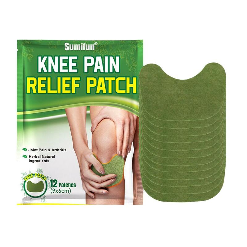 12 szt. Plaster z tynku kolanowego Sumifun z piołunu staw kolanowy ból łagodzący reumatoidalne zapalenie stawów