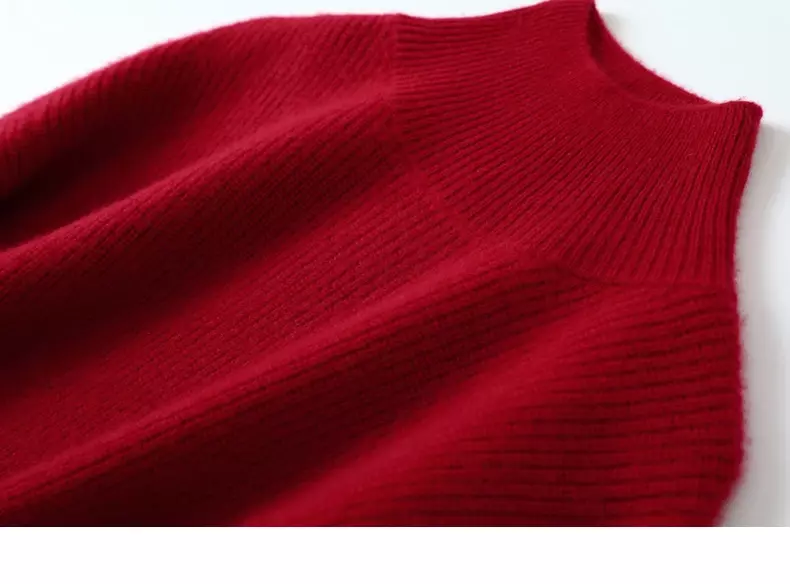 비대칭 롱 스웨터 및 플레어 팬츠, 따뜻한 겨울 디자이너, 최신 패션, 2 종 세트, 100% 캐시미어