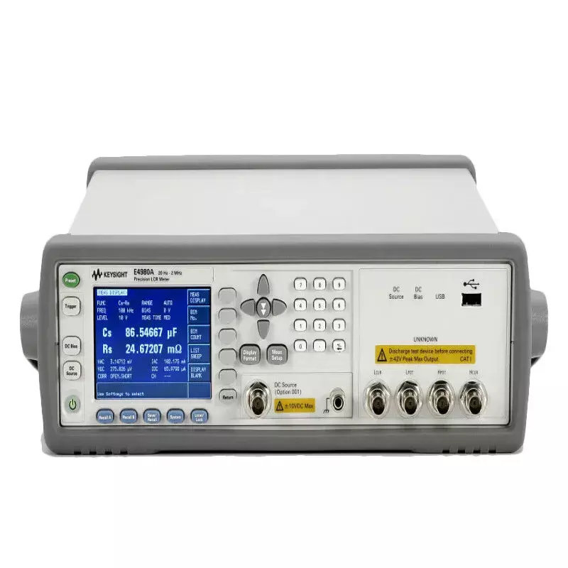 E4980alcr Tester ad alta precisione e Digital Electric Bridge analizzatore di spettro da 1Mhz a 3G