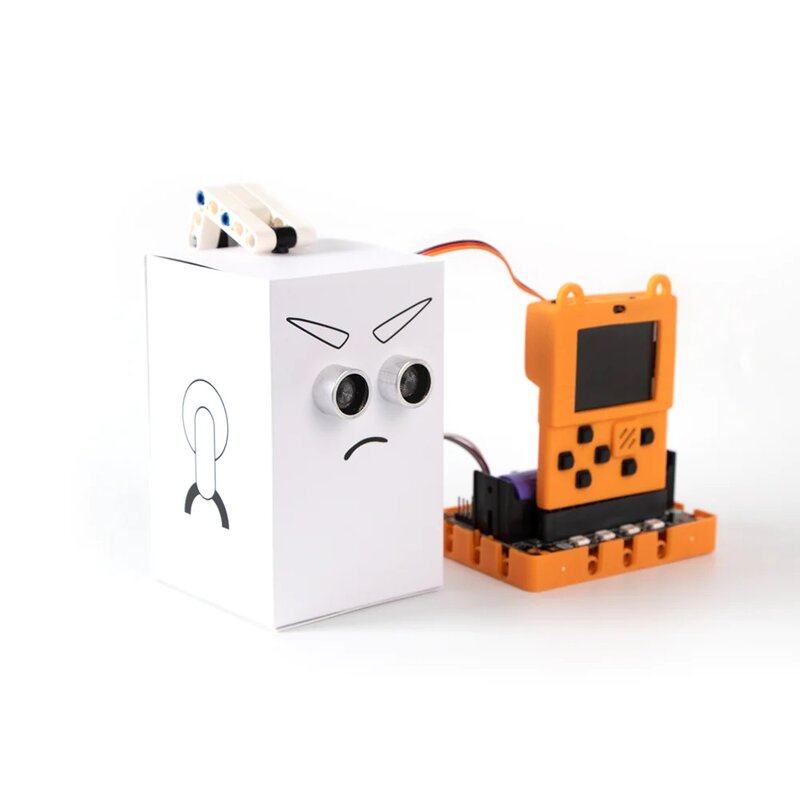 KittenBot Meowbit Creator AI Kit for Makecode Arcade and KittenBlock STEAM Educational Construction Kit DIY Toy Building Blocks