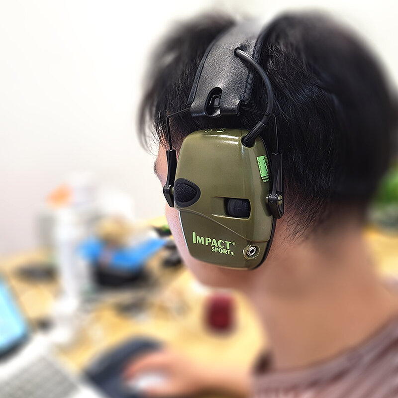 To Tactical Electronic Shooting Earmuff Outdoor Sports Anti-noise Headset Impact Sound Amplification Hearing Protective Headset