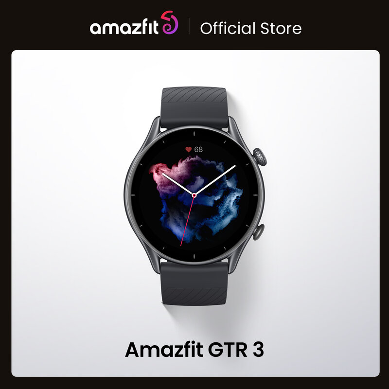 Globale Version Amazfit GTR 3 GTR3 GTR-3 Smartwatch 1.39 "AMOLED Display Zepp OS Alexa Gebaut-in GPS Smart uhr für Android IOS