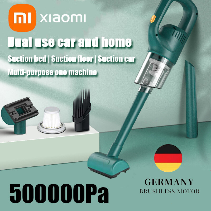 XIAOMI-Mini aspirateur automatique sans fil, aste, pour la maison, la voiture, les animaux domestiques, 500000Pa
