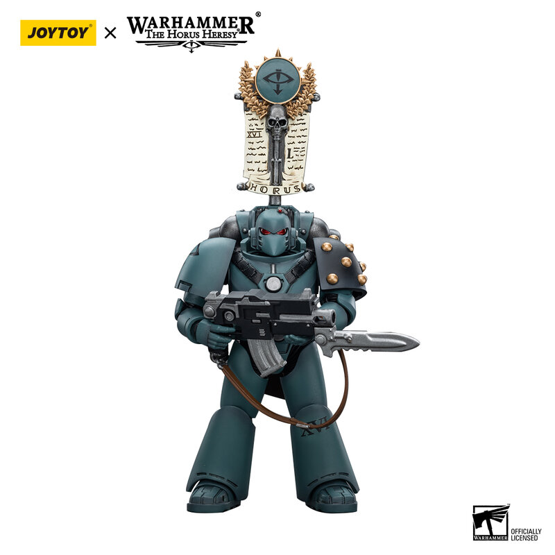 [Pre-ordine] JOYTOY Warhammer40K 1/18 6 pezzi Action Figures Sons of Horus MKVI Tactical Squad Dreadnought modello Anime spedizione gratuita