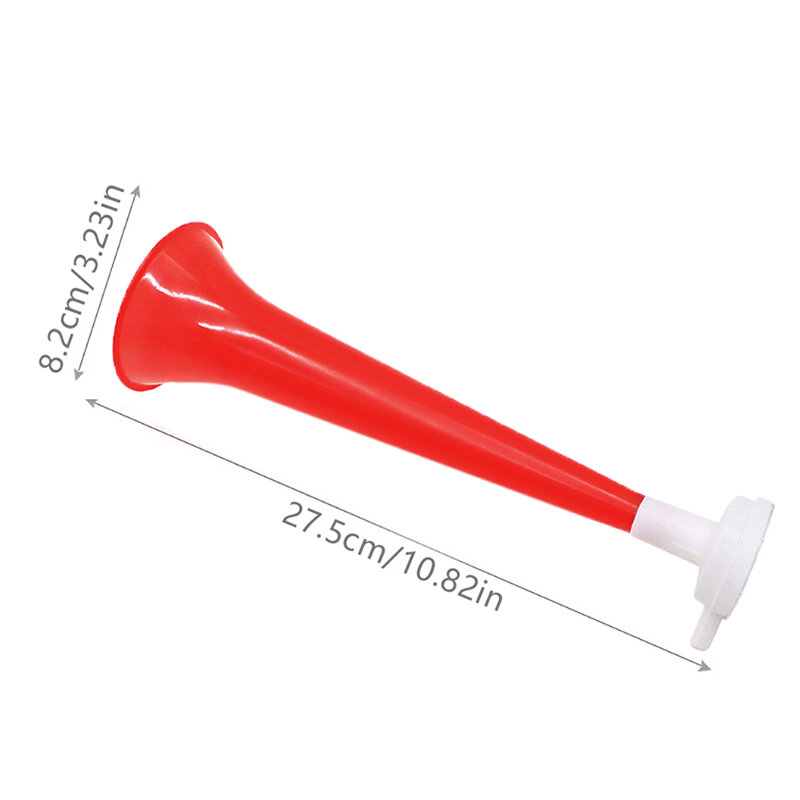 1pc jubeln Plastik horn Fußballspiel Fans Cheerleading Requisiten Vuvuzela Kind Trompete Fußball Jubel Hörner