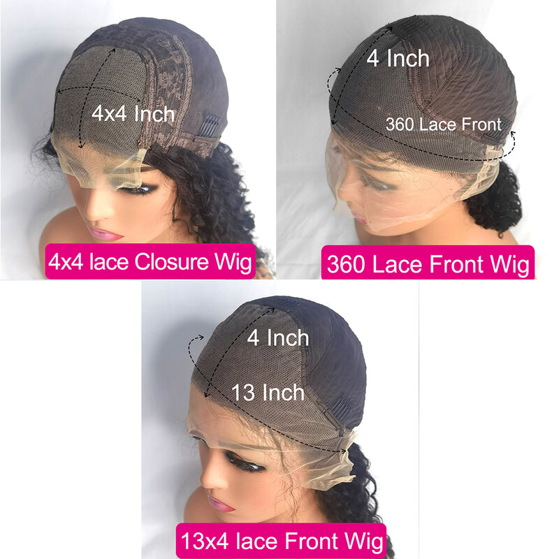 Peruca frontal do laço reto para mulheres negras, perucas de cabelo humano, brasileiro, pré arrancado, HD transparente, 13x4, 13x6, 30"
