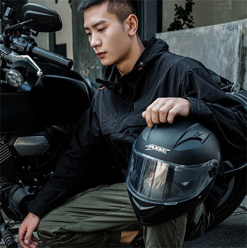 HD Anti-Fog Motorrad Zubehör Herren Helm Winter warme Batterie Auto koreanische Motorrad fahren Full-Cover Unisex-Ausrüstung