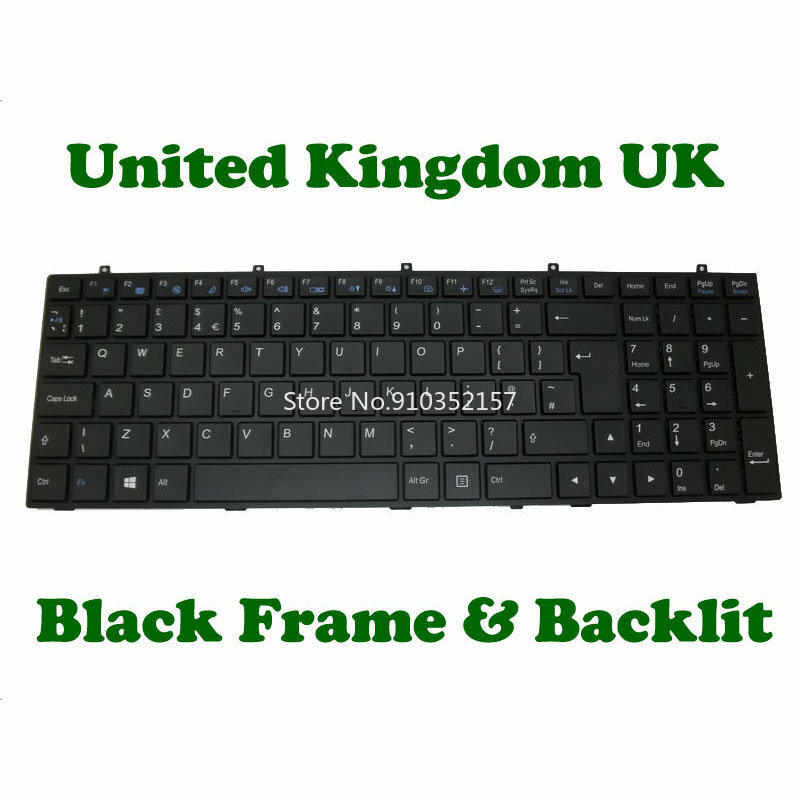 UK US LA TW Laptop Keyboard For Gigabyte P27K P27K-CF1 P27K-CF2 Q2550M Q2552M Q2756F Q2756N V2 English Traditional Chinese Latin