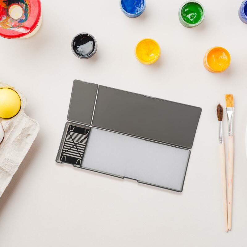 Palet basah menjaga basah cat segar portabel Model mewarnai baki basah untuk cat