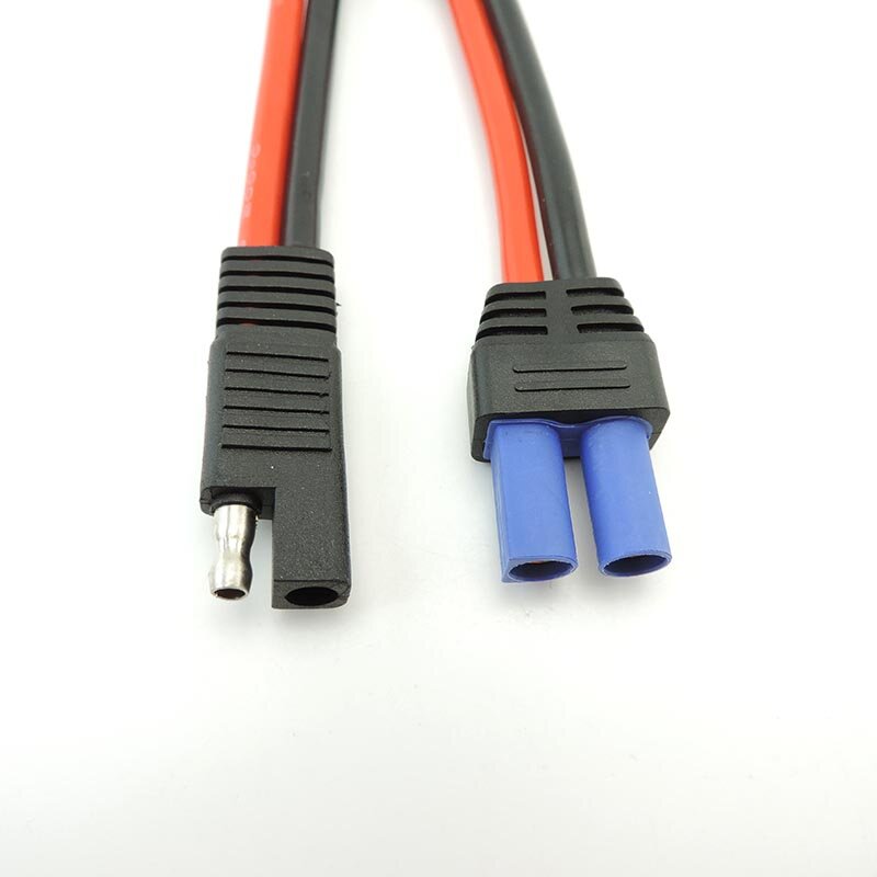 Tembaga tebal untuk kabel adaptor SAE kawat colokan SAE ke kabel daya Wanita kabel daya baterai kabel surya