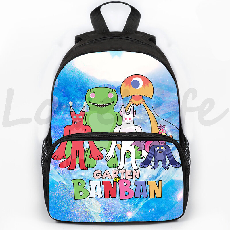 Garten of Banban Backpack Children School Bags Primary School Students Backpacks Boys Girls Anime Waterproof Rucksack Travel Bag