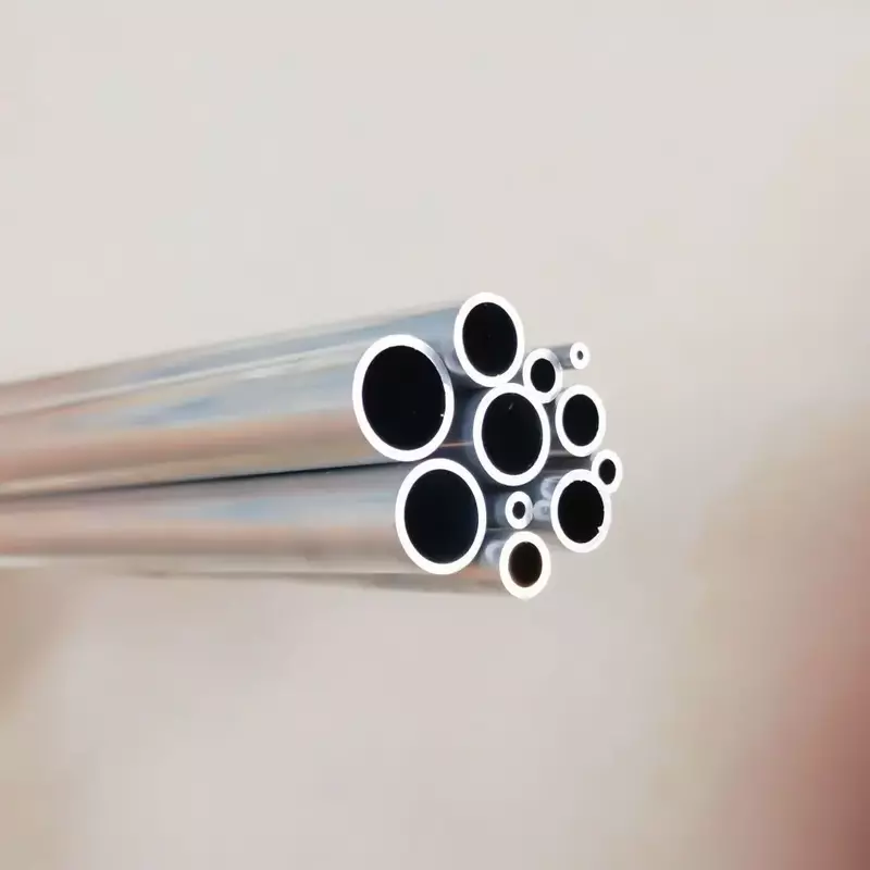 Tubo redondo longo da liga de alumínio, OD reto, 14-80Pcs, 13-17mm, 500mm, quantidade múltipla