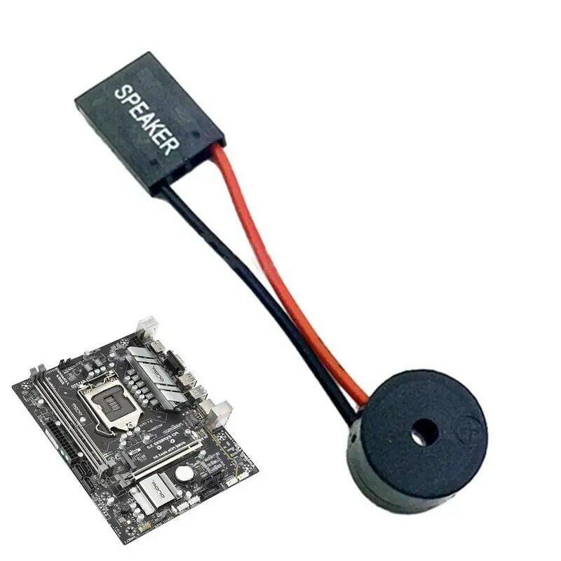 1PCS Mini Plug Speaker For PC Interanal Computer Motherboard Mini Onboard Case Buzzer Board Beep Alarm
