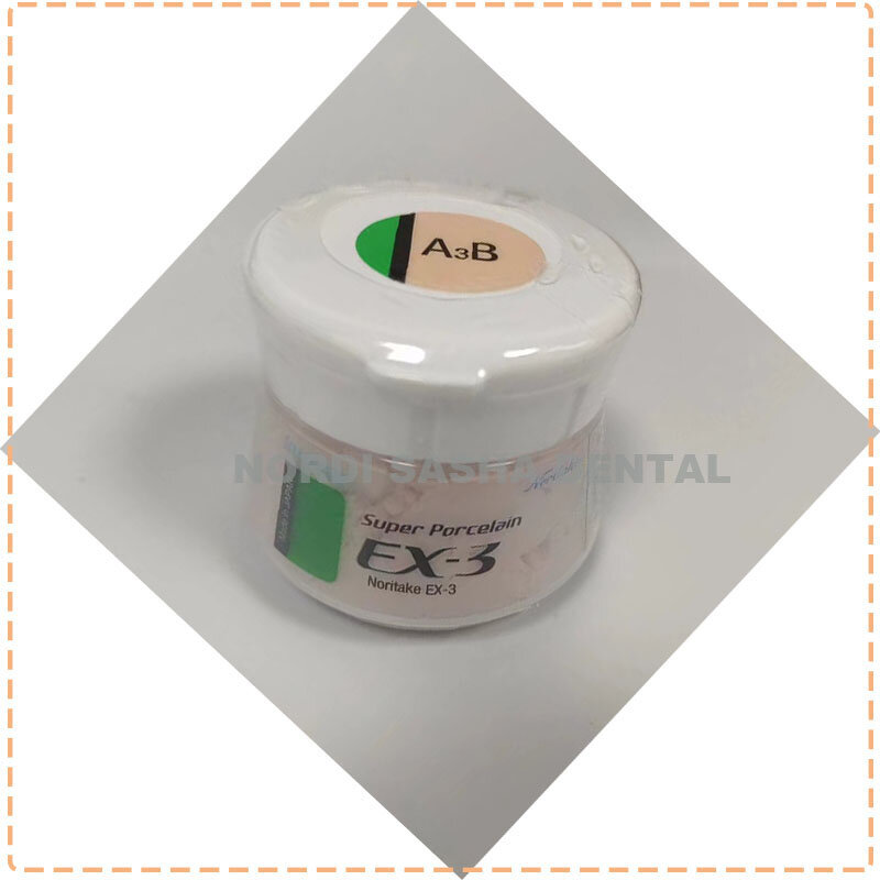 Kuraray Noritake Super porselen EX-3 bubuk porselen Chroma Dentin tubuh Noritake EX-3 50g A1B - D4B