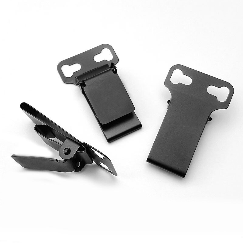 1Piece Universal Stainless Steel UT Clips Knife Sheath Back Clip K Sheath Waist Clip Accessories Scabbard Carrying Holster Clip