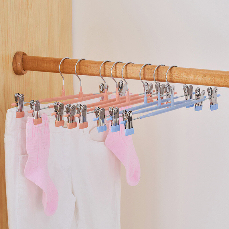 Household Non-Marking Non-Slip Clothes Clip, Calças Hanger, Clipe talismã Especial, 5PCs, 10PCs, 20PCs, Atacado