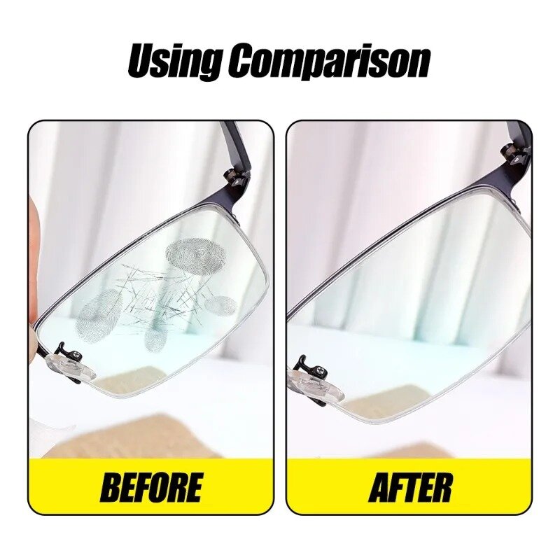 Wysokiej jakości ściereczki do czyszczenia okularów kobiety mężczyźni jednorazowe Anti-Fog Cleaner chusteczki nawilżane ekran oddzielne pakowanie chusteczki do czyszczenia
