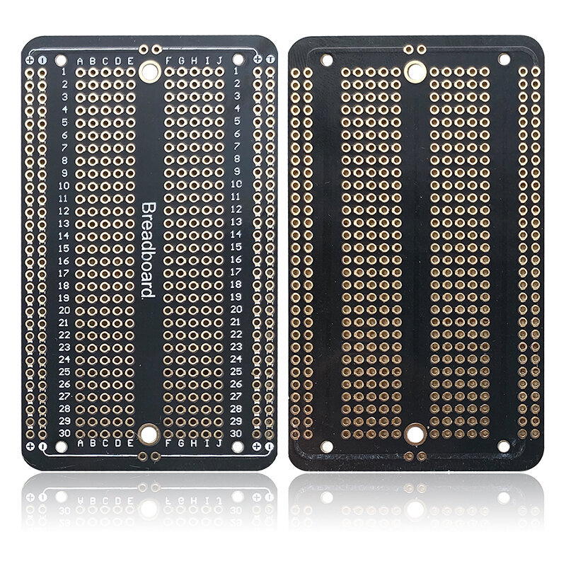標準の永久PCBブレッドボード、はんだPCBボード、消耗品ボード、arduino用のDIYエレクトロニクス、5.2x8.9cm、1個