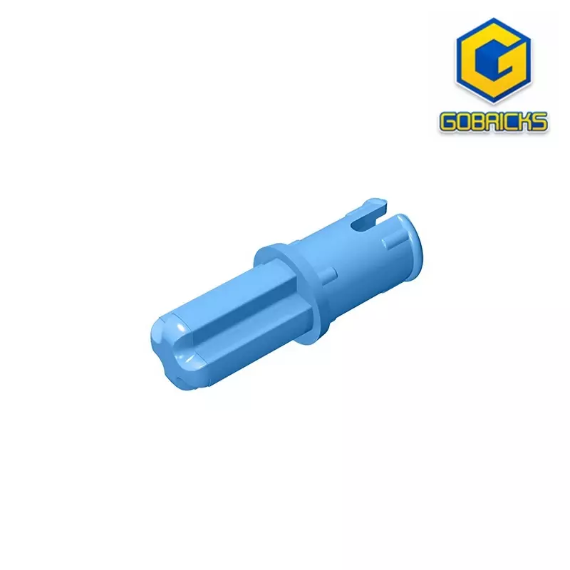 Gobricks-eje 1 con pasador para niños, GDS-913 técnico con bordes de fricción en sentido alargado, compatible con lego43093
