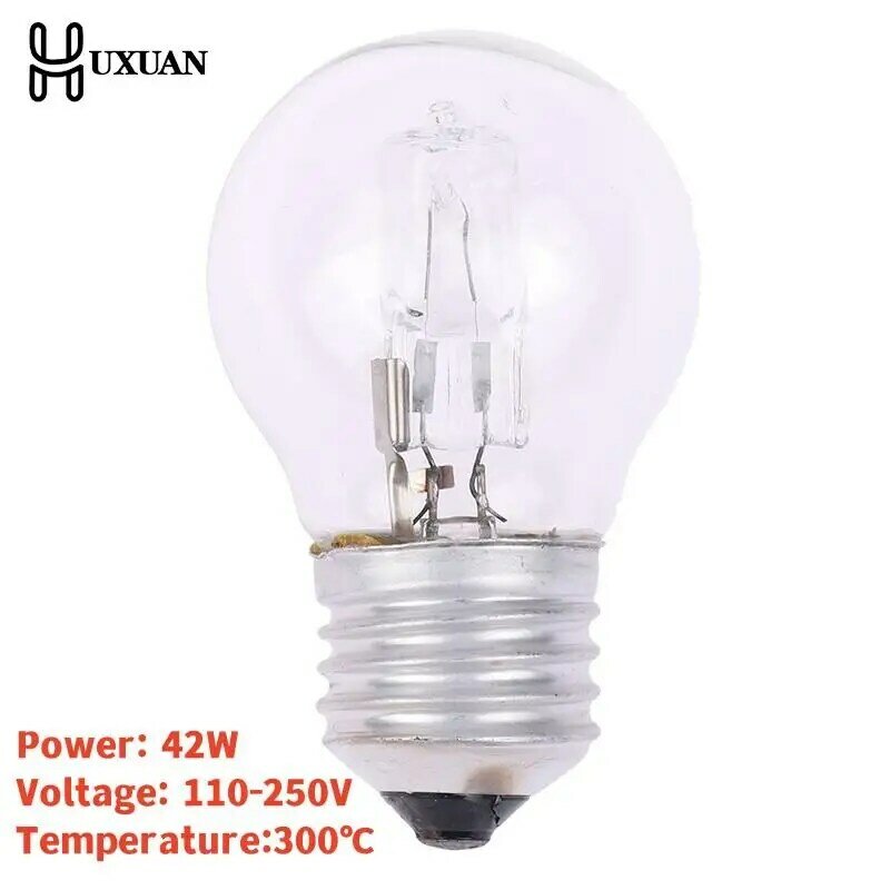 E27 Oven Cooker Lamp Heat Resistant Light Microwave Oven Bulbs 42W 300℃ High Temperature For Refrigerator Toaster