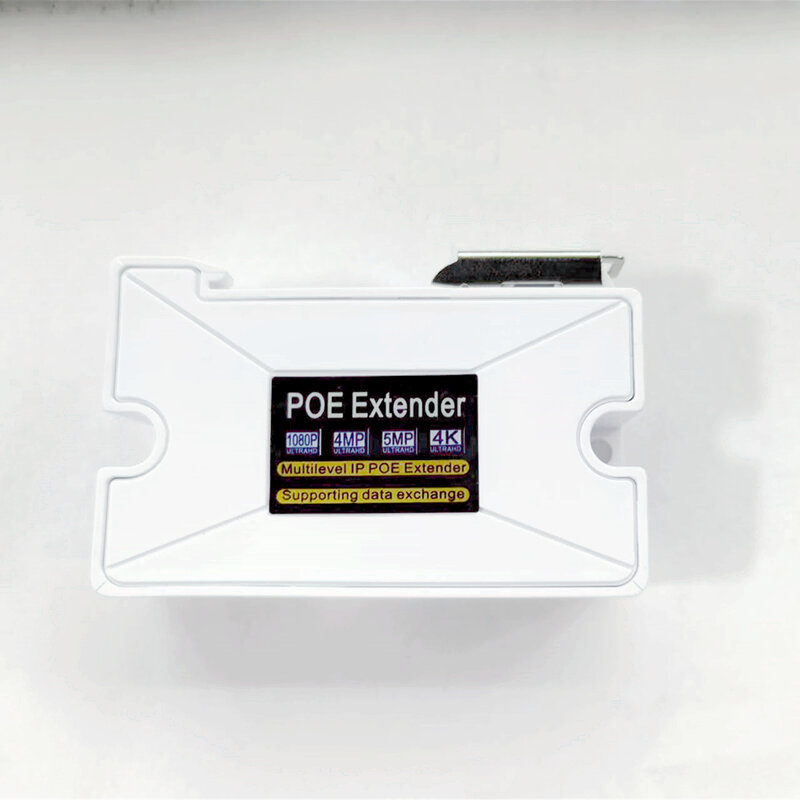 Poe Extender 1 T0 2 Port 10/100M Multilevel Ip Poe Extender 300 Meter Cat5/5E/6 Ethernet Gegevens IEEE802.3af Voor Ip Cams