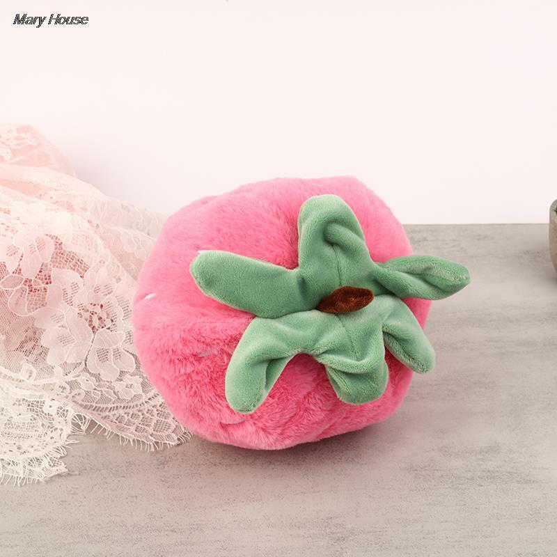 Super macio morango travesseiro brinquedo criativo leve bonito morango travesseiro boneca casa decorativo boneca ornamentos para meninas presente