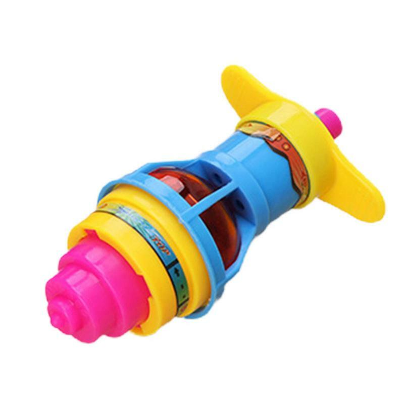 Girando topo catapulta flash brilhante girando topos brinquedo crianças brinquedos clássicos sensoriais festa de aniversário das crianças presente brinquedos