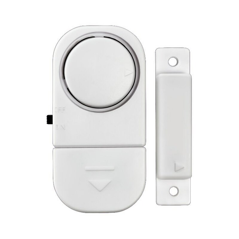 Lightweight And Independent Wireless Home Door Window Entry Burglar Alarm Standalone Magnetic Sensors Security System