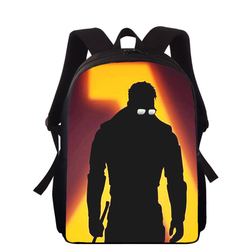 กระเป๋าเป้สะพายหลังสำหรับเด็กลาย3D Half Life HL Game 15 ”กระเป๋านักเรียนสำหรับเด็ผู้ชายประถมกระเป๋าเป้สะพายหลังนักเรียนกระเป๋านักเรียน