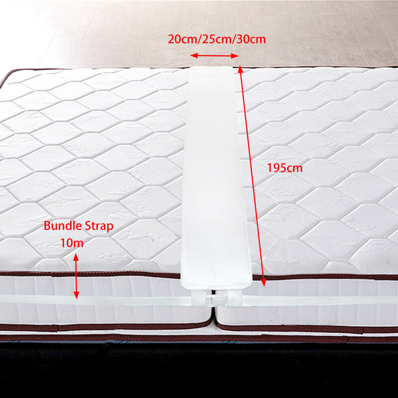 Bed Bridge Adjustable Connector Belt Bed Gap Filler Quickly Create King Size Bed Mattress Extender for Bedroom Rooms Home Hotel