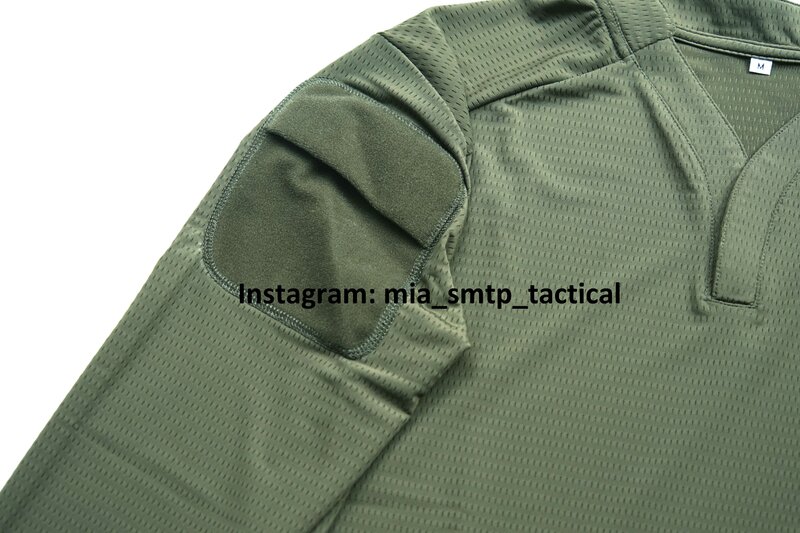 Camisa de manga larga SMTP002 VS MC, camisa táctica de combate de EE. UU., transpirable, de secado rápido