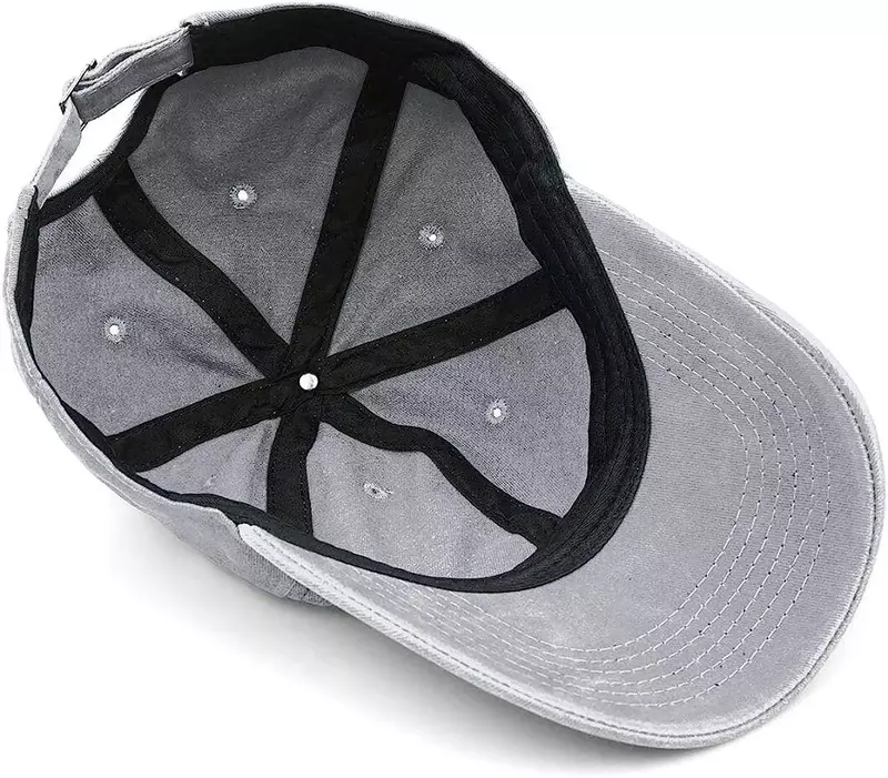 Modne, codzienne Unisex włosy kempingowe nie dbają o regulowaną czapkę baseballową w stylu Vintage dżinsowa czapka z daszkiem sztuka czapka z daszkiem dla prezent z podróży