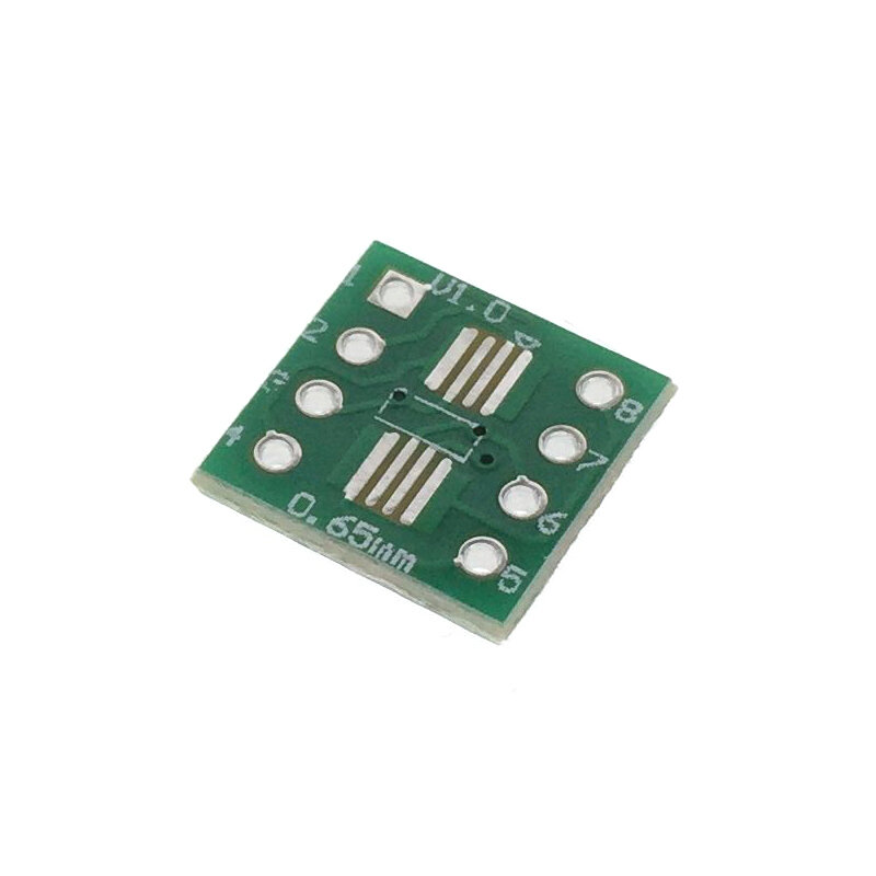 SOP8 SSOP8 TSSOP8 Patch To In-line DIP Pin  Pitch 0.65/1.27mm Conversion Board Double-faced